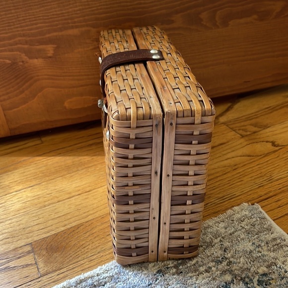 Bags Vintage Hong Kong Picnic Basket Purse Unique Bag Poshmark